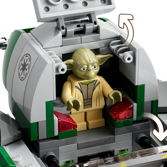 Конструктор LEGO: Star Wars: Yoda's Jedi Starfighter, (75360) 4