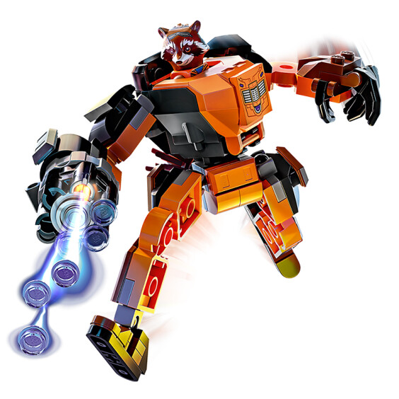Конструктор LEGO: Marvel: Guardians of the Galaxy: Rocket Mech Armor, (76243) 4