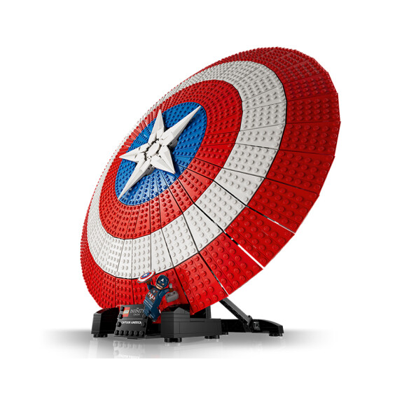 Конструктор LEGO: Marvel: The Infinity Saga: Captain America: Shield, (76262) 3