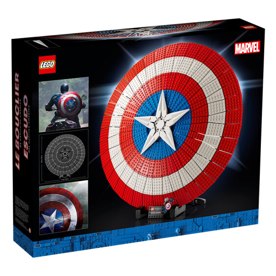 Конструктор LEGO: Marvel: The Infinity Saga: Captain America: Shield, (76262) 5