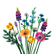 Конструктор LEGO: Icons: Botanical Collection: Wildflower Bouquet, (110313) 4