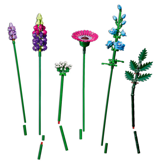 Конструктор LEGO: Icons: Botanical Collection: Wildflower Bouquet, (110313) 7