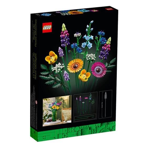 Конструктор LEGO: Icons: Botanical Collection: Wildflower Bouquet, (110313) 10