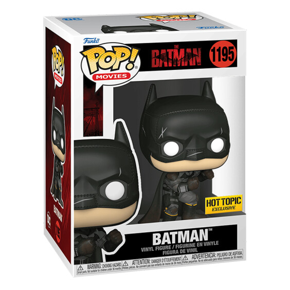 Фигурка Funko POP!: Movies: DC: The Batman: Batman (Hot Topic Exclusive), (60462) 3