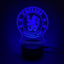 Акриловий світильник Chelsea: Logo, (44665)