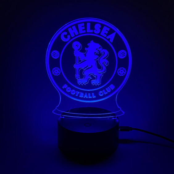 Акриловий світильник Chelsea: Logo, (44665)