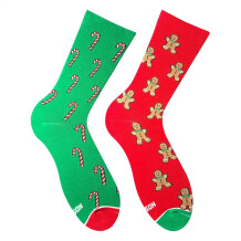 Шкарпетки Noskar: Різдвяні смаколики: «❄❄❄» (р. 36-40), (91468)