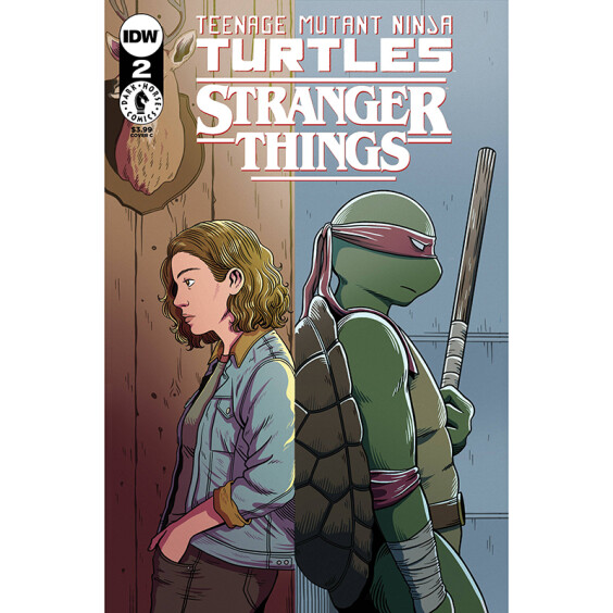 Комикс Teenage Mutant Ninja Turtles & Stranger Things. Chapter Two. Captive. Volume 1. #2 (Woodall's Cover), (31231)