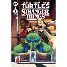 Комікс Teenage Mutant Ninja Turtles & Stranger Things. Chapter Three. In the Mind's Eye. Volume 1. #3 (Gorham's Cover), (31341)