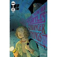 Комікс Teenage Mutant Ninja Turtles & Stranger Things. Chapter One. The Tourists. Volume 1. #1 (Woodall's Cover), (31768)