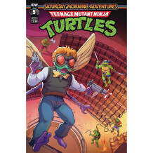 Комикс Teenage Mutant Ninja Turtles. Saturday Morning Adventures. Swapping Pads. Part 2. Volume 2. #5 (Schoening's Cover), (150521)