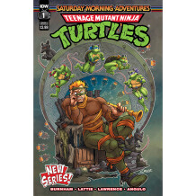 Комикс Teenage Mutant Ninja Turtles. Saturday Morning Adventures. The Turtle King. Part 1. Volume 2. #1 (Myer's Cover), (303131)