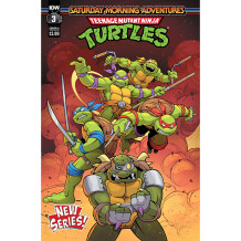 Комикс Teenage Mutant Ninja Turtles. Saturday Morning Adventures. The Turtle King. Part 3. Volume 2. #3, (315311)