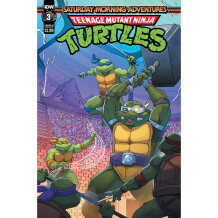 Комикс Teenage Mutant Ninja Turtles. Saturday Morning Adventures. The Turtle King. Part 3. Volume 2. #3 (Schoening's Cover), (315321)
