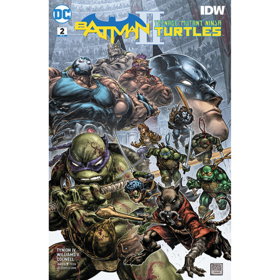 Комикс DC. Batman & Teenage Mutant Ninja Turtles II. A Knight in New York. Volume 1. #2, (350211)