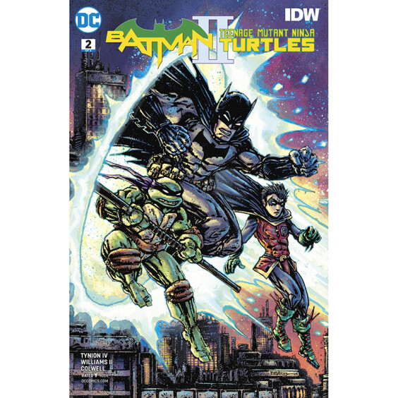 Комикс DC. Batman & Teenage Mutant Ninja Turtles II. A Knight in New York. Volume 1. #2 (Eastman's Cover), (350221)
