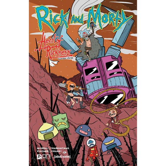 Комікс Rick & Morty. Heart of Rickness. #3 (Lloyd's Cover), (768321)