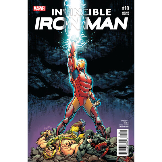 Комикс Marvel. Invincible Iron Man. Civil War II. Volume 3. #10 (Raney's Cover), (86300)