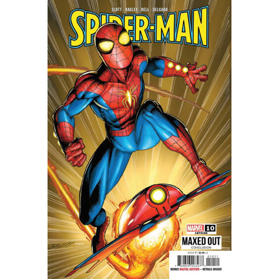 Комикс Marvel. Spider-Man. Maxed Out. Part 3. Shocking Behavior. Volume 4. #10, (203727)
