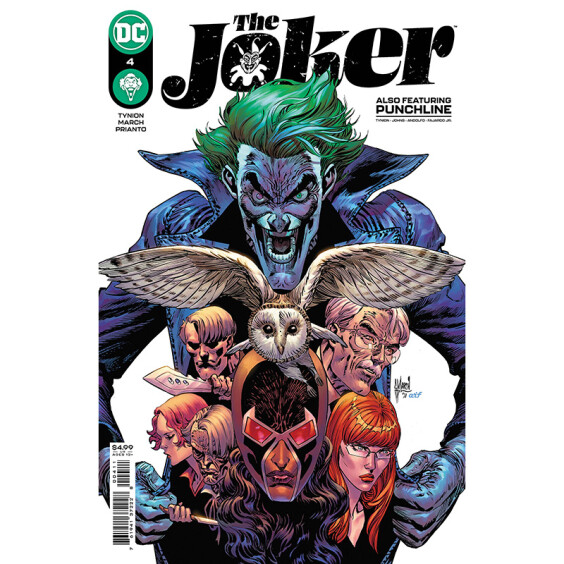 Комікс DC. The Joker. The End of the Tunnel. Chapter 9. Waiting Game. Chapter 10. Inside the Lines. Chapter 11. Punchline. Chapter 4. Volume 2. #4, (327282)