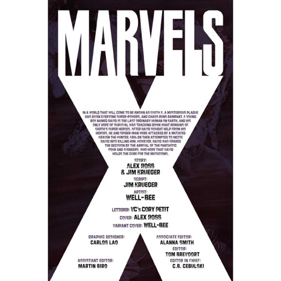 Комикс Marvel. Marvels X. Volume 1. #5, (795950) 2