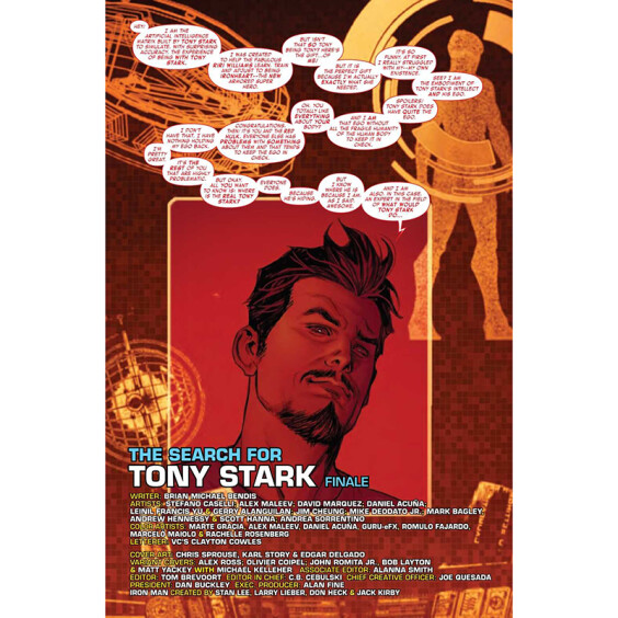 Комикс Marvel. The Invincible Iron Man. The Search for Tony Stark. Finale. Volume 1. #600, (877203) 3