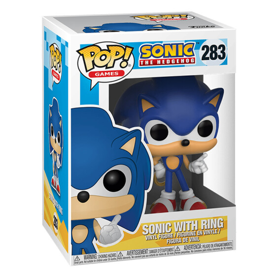Фігурка Funko POP!: Games: Sonic: The Hedgehog: Sonic w/ Ring, (20146) 3