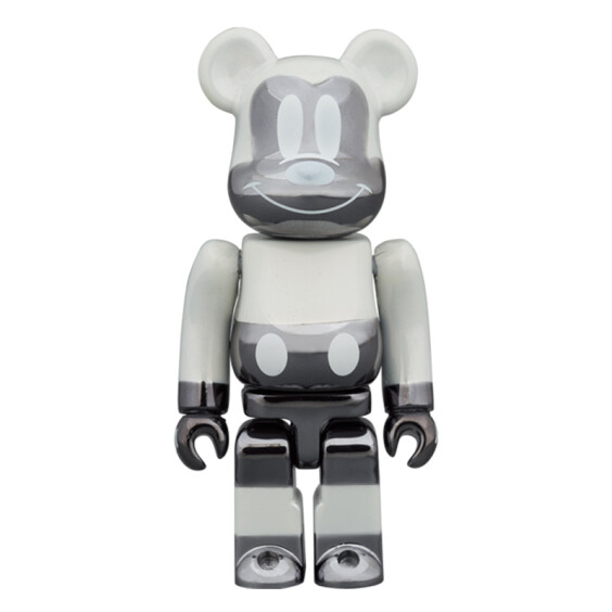 *Original* Be@rbrick: Fragment Design: Mickey Mouse (Reverse) (Set) (100% & 400%), (588070) 2