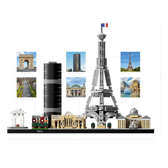 Конструктор LEGO: Architecture: Paris, (21044) 3