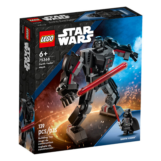 Конструктор LEGO: Star Wars: Darth Vader: Mech, (75368) 4