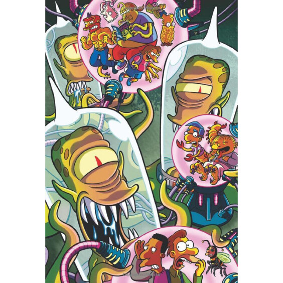 Комикс The Simpsons. Treehouse of Horror. Ominous Omnibus. Scary Tales and Scarier Tentacles. Volume 1, (737121) 2