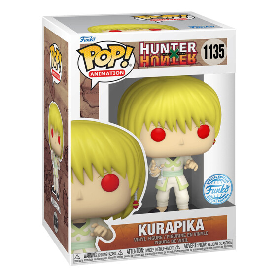 Фігурка Funko POP!: Animation: Hunter x Hunter: Kurapika (Special Edition), (63217) 3