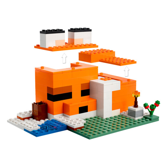Конструктор LEGO: Minecraft: The Fox Lodge, (21178) 3