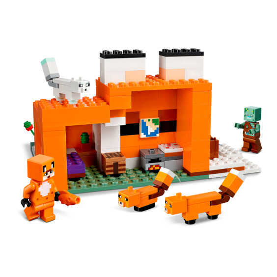 Конструктор LEGO: Minecraft: The Fox Lodge, (21178) 4