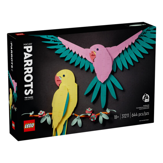 Конструктор LEGO: Art: The Fauna Collection: Macaw Parrots, (131211) 4