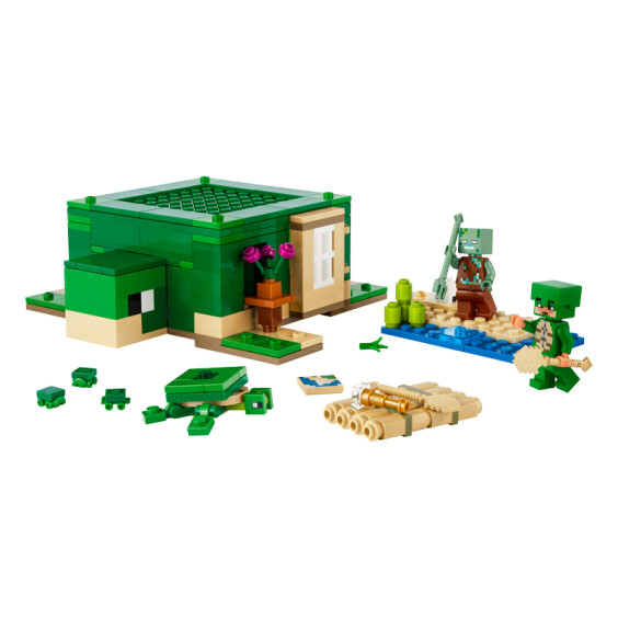 Конструктор LEGO: Minecraft: The Turtle Beach House, (21254) 2