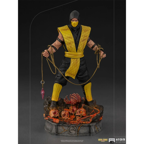 Коллекционная фигура Iron Studios: Mortal Kombat: Scorpion, (127733)