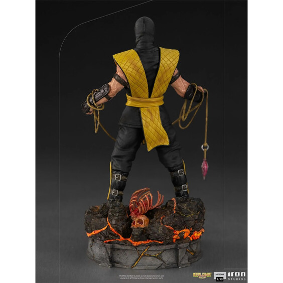 Коллекционная фигура Iron Studios: Mortal Kombat: Scorpion, (127733) 4