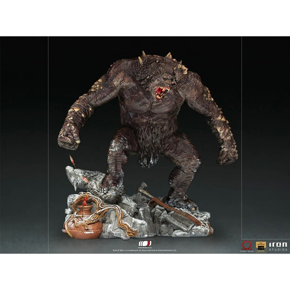 Колекційна фігура Iron Studios: God of War: Ogre (Deluxe), (128440) 6