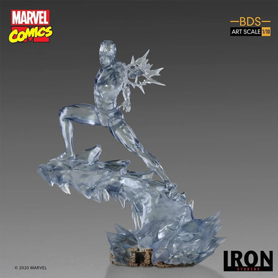 Колекційна фігура Iron Studios: Marvel: X-Men: Iceman, (715692) 4