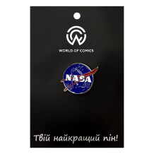 Металлический значок (пин) NASA: Logo, (13965)