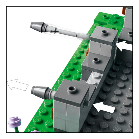 Конструктор LEGO: Minecraft: The Sword Outpost, (21244) 6