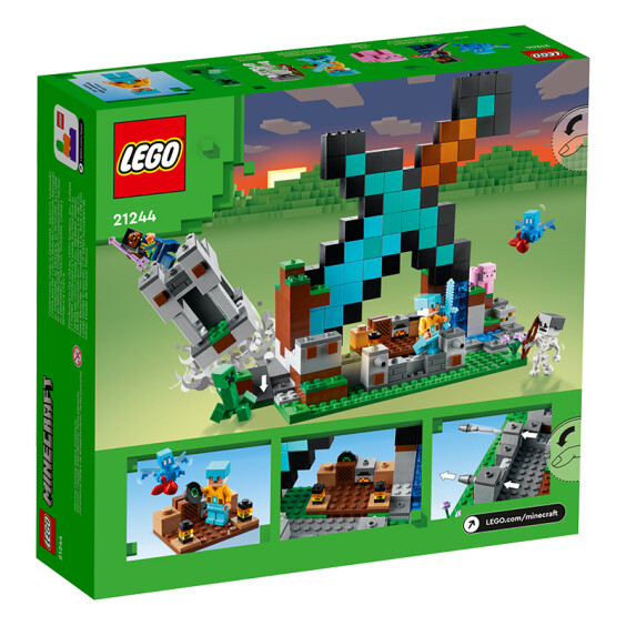 Конструктор LEGO: Minecraft: The Sword Outpost, (21244) 9