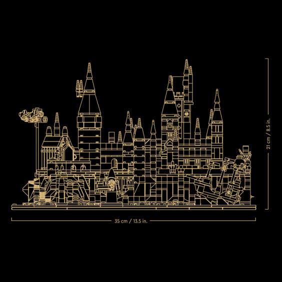 Конструктор LEGO: Wizarding World: Harry Potter: Hogwarts: Castle and Grounds, (76419) 9