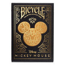 Игральные карты Bicycle: Disney: Mickey Mouse (Black & Gold), (95546)