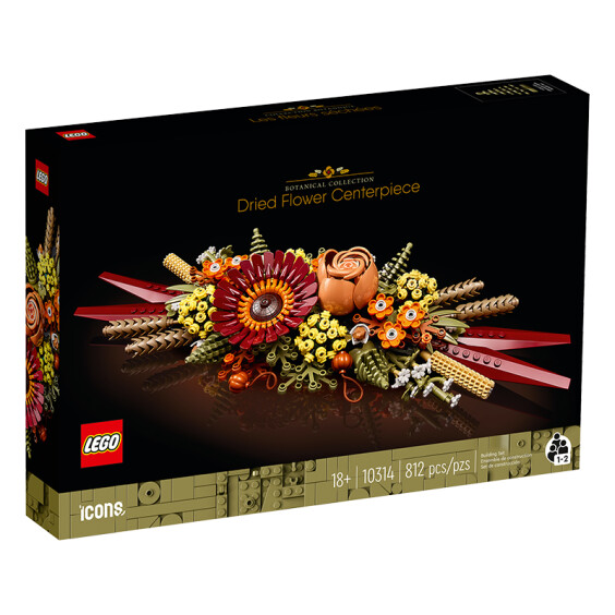 Конструктор LEGO: Icons: Botanical Collection: Dried Flower Centerpiece, (10314) 7