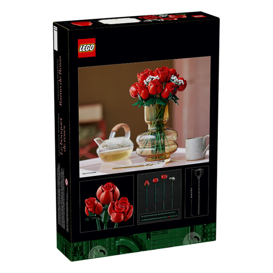 Конструктор LEGO: Icons: Botanical Collection: Bouquet of Roses, (10328) 7