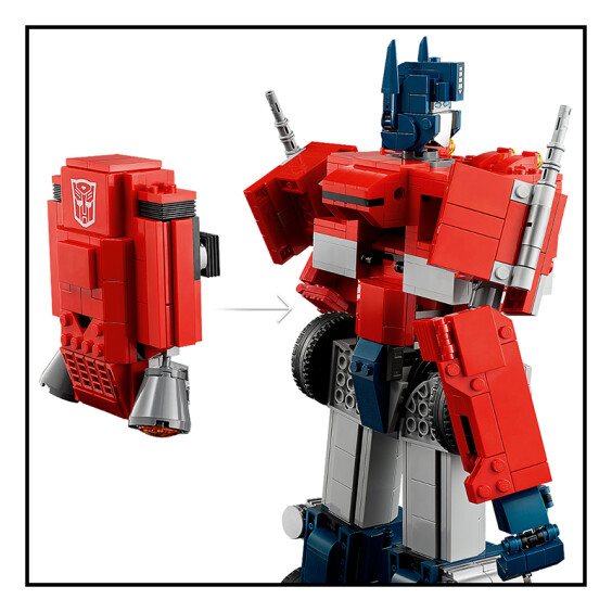 Конструктор LEGO: Icons: Transformers: Optimus Prime, (110302) 4