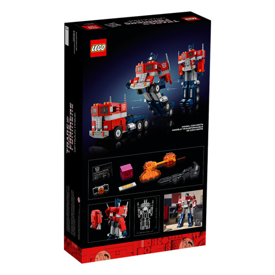 Конструктор LEGO: Icons: Transformers: Optimus Prime, (110302) 9