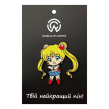 Металлический значок (пин) Sailor Moon: Usagi Tsuki (Chibi), (14124)